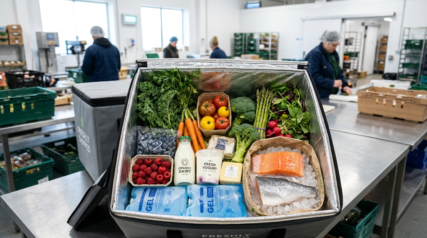 Hladni lanac u e-trgovini svežim namirnicama: mikroklimatska ambalaža, HACCP standardi u dostavi poslednjeg kilometra i očuvanje nutritivne vrednosti